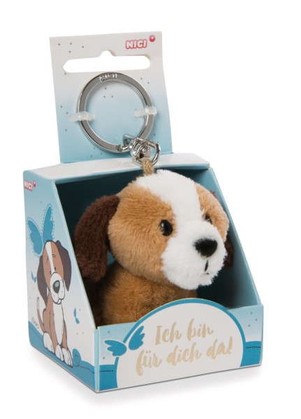 Nici Schlüsselanhänger Hund "Ich bin für dich da!" in Geschenkverpackung 7 cm
