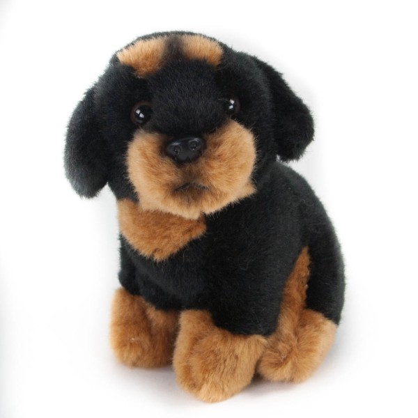 Kuscheltier Rottweiler klein 12 cm Hund Uni-Toys