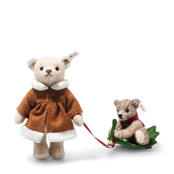 Steiff Teddybär Mama mit Kind Holly Express 16 cm 005862