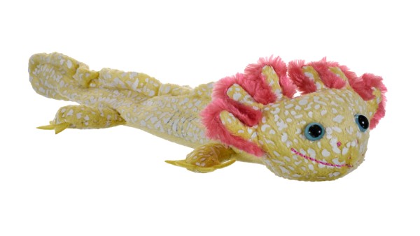 Wild Republic Klammertier Axolotl gelb/pink 30 cm
