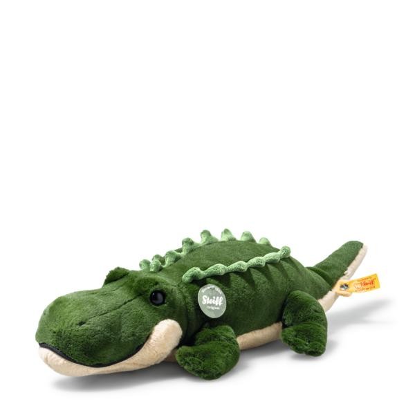 Steiff Krokodil Rocko 40 cm grün liegend 085536