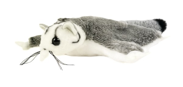 Kuscheltier Flughörnchen grau 20 cm Plüschtier