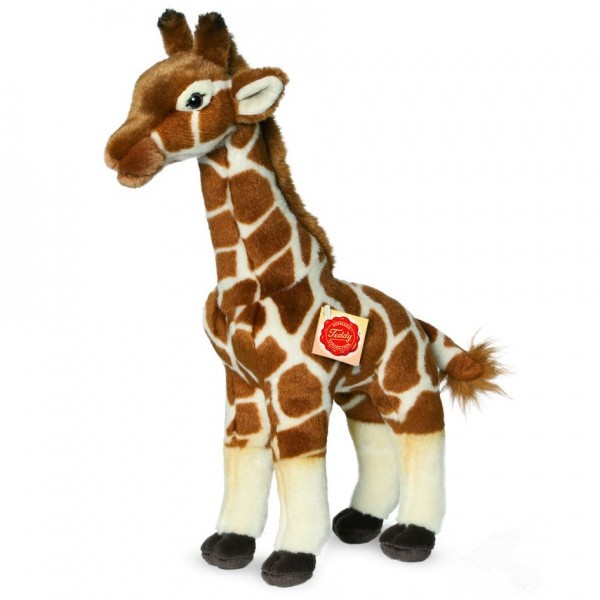 Teddy Hermann Giraffe 38 cm stehend braun gefleckt Kuscheltier