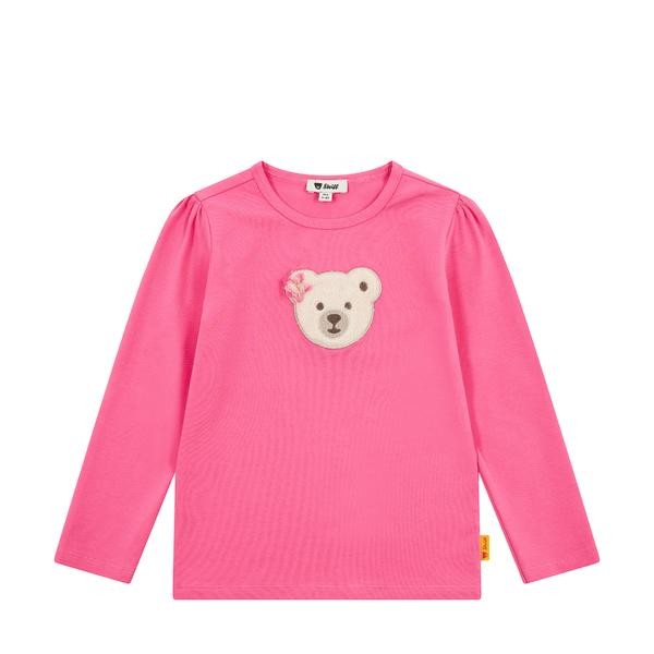 Steiff T-Shirt langarm pink Tüllblume