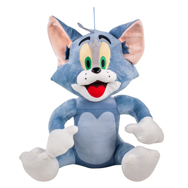 Kuscheltier Tom Katze blaugrau 60 cm Tom und Jerry Plüschkater