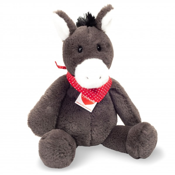 Teddy Hermann Esel Sancho 32 cm sitzend Kuscheltier