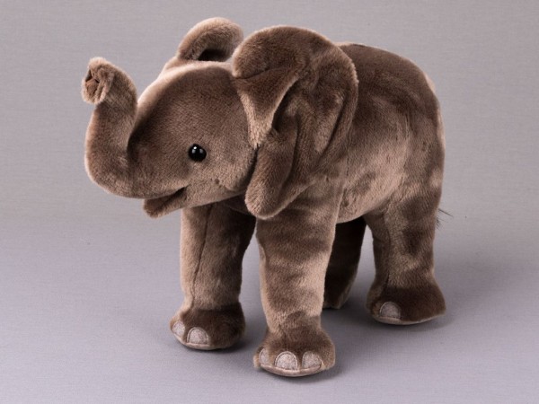 Kösen Elefantenbaby Tembo 40 cm grau stehend Stofftier