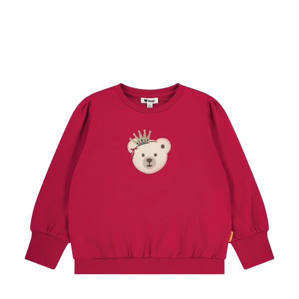Steiff Sweatshirt rot Krone
