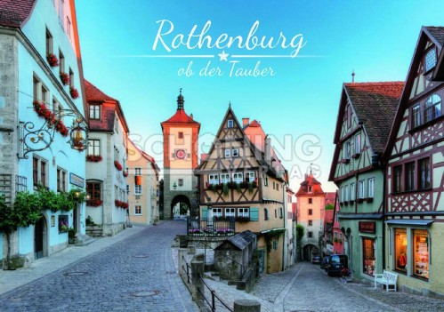 Magnet Abendrot Plönlein Rothenburg