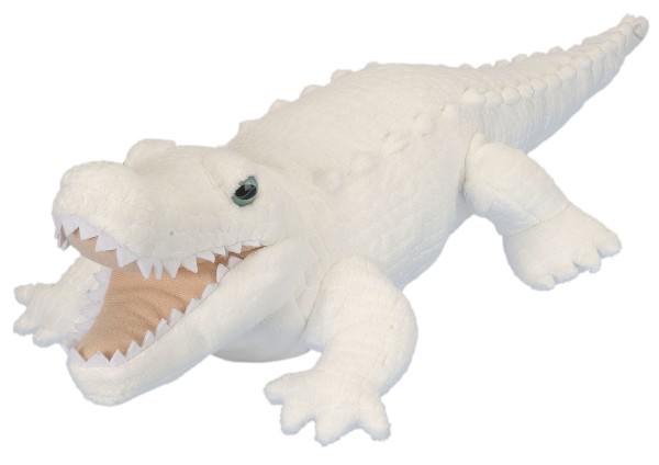 Wild Republic Alligator 60 cm weiß