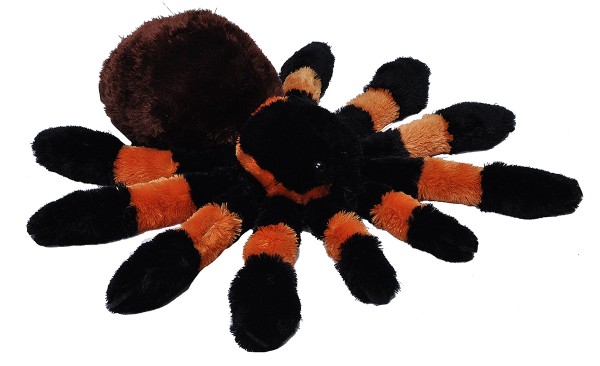 Kuscheltier Spinne 30 cm schwarz-braun-orange Wild Republic Tarantula