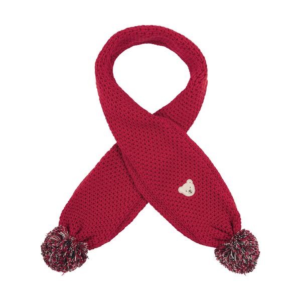 Steiff Schal rot Strickschal