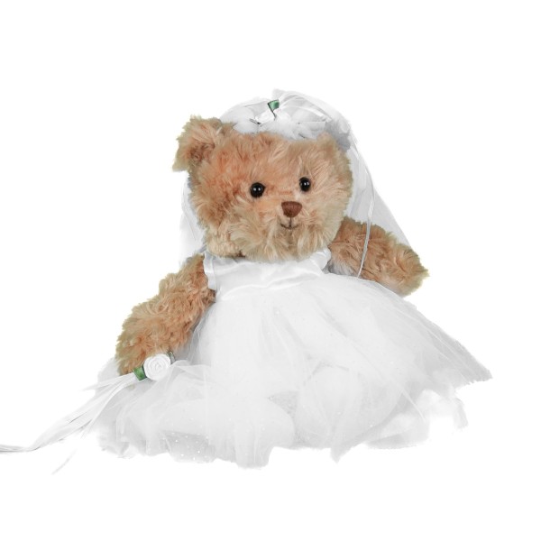 Bukowski Teddybär Braut 25 cm Plüschteddybär