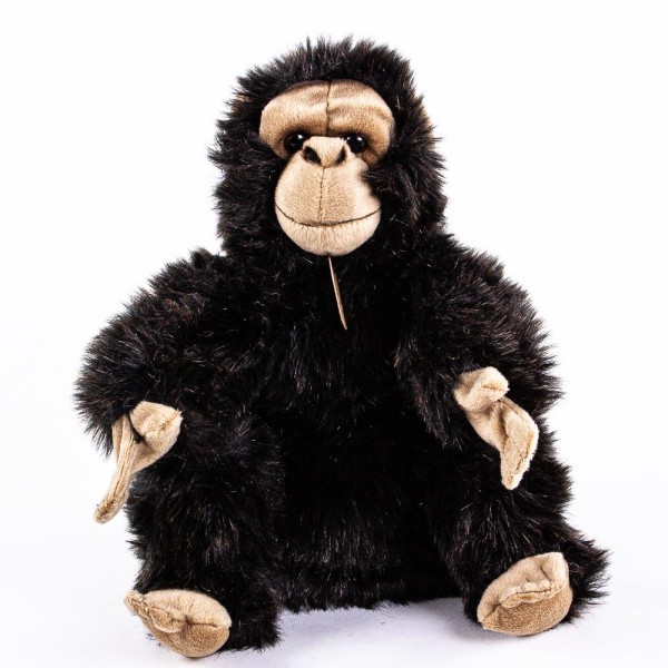 Handpuppe Affe 25 cm Kuscheltier Schimpanse