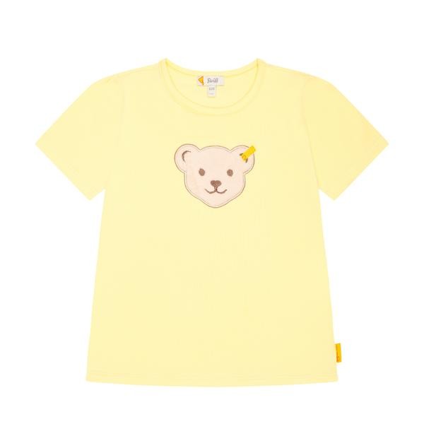 Steiff T-Shirt kurzarm gelb mit Quietscher