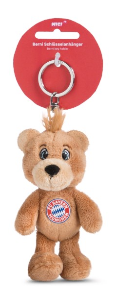Nici Schlüsselanhänger FC Bayern Bär Berni 10 cm