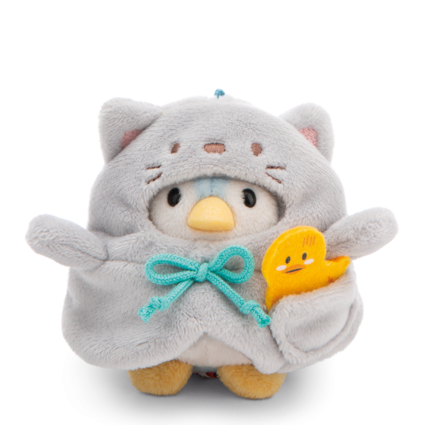 Nici Pinguin Waddle mit Katzenkostüm mymochi 8 cm