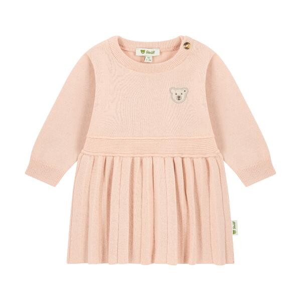 Steiff Kleid langarm Strick rosa