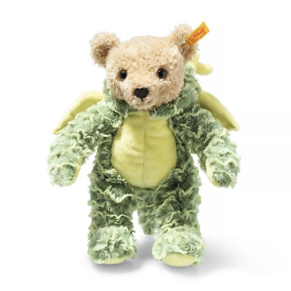 Steiff Teddybär Drache mit Hoddie 27 cm grün 113284