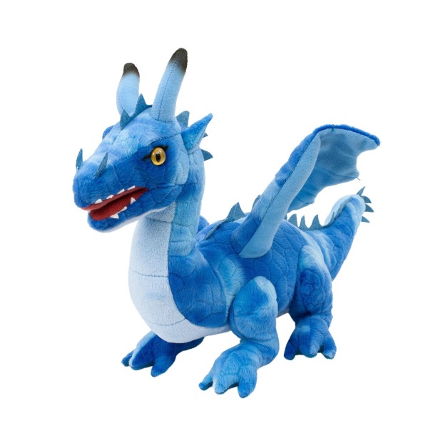 Drache blau 40 cm Kuscheltier