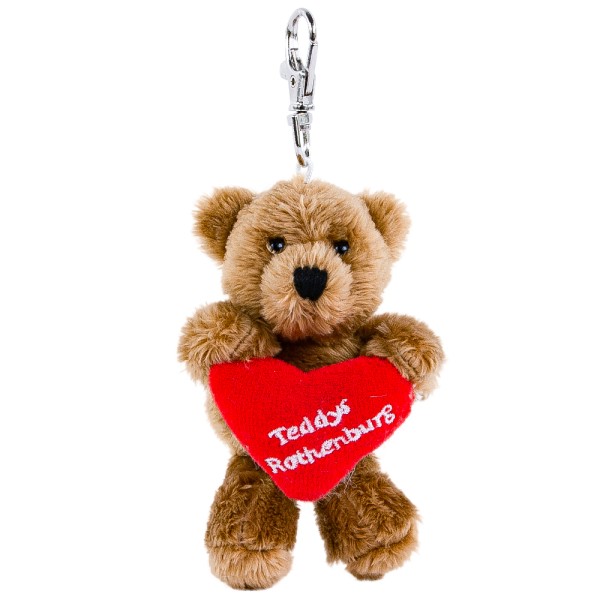 Schlüsselanhänger Teddybär 10 cm Kuscheltier klein