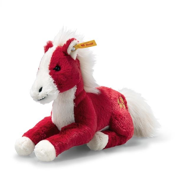 Steiff Pferd chinesisches Tierkreiszeichen 2026 20 cm rot 114151