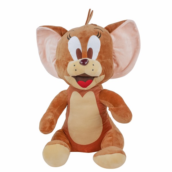 Kuscheltier Jerry Maus braun 60 cm Tom und Jerry Plüschtier