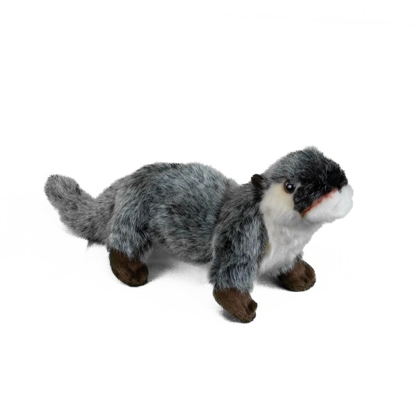 Kuscheltier Otter grau 20 cm Plüschotter