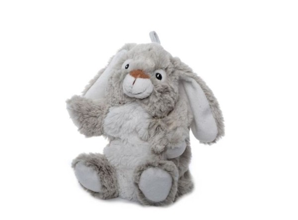 Inware Handpuppe Hase 22 cm grau