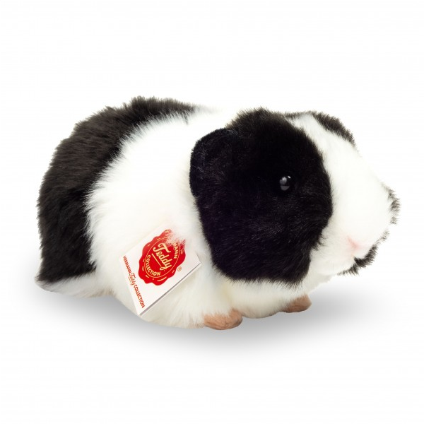 Teddy Hermann Meerschweinchen schwarz-weiß 20 cm Plüschtier