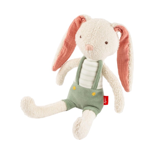 Sigikid Kuscheltier Hase grün/weiß 34 cm
