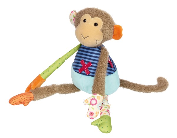 Sigikid Affe Patchwork Sweety 41 cm