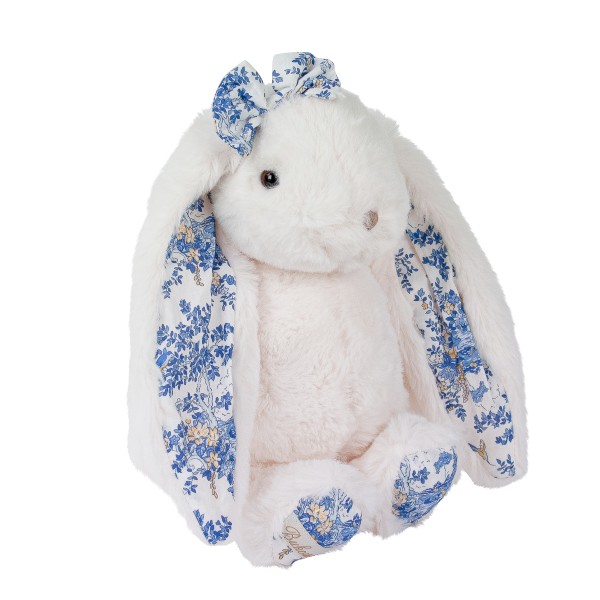 Bukowski Hase Sweet Pretty weiß/blau 25 cm Kuscheltier