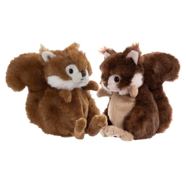 Bukowski Eichhörnchen Wiggles dunkelbraun 15 cm Kuscheltier
