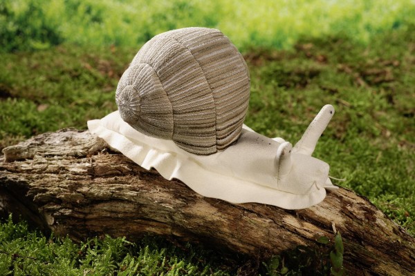 Kösen Weinbergschnecke Wally 19 cm creme Schnecke Stofftier