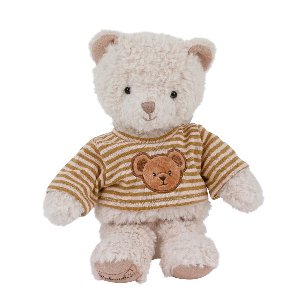 Bukowski Teddybär Jonas creme/gelb mit T-Shirt 25 cm