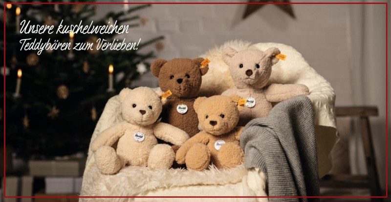 Unsere kuschelweichen Teddybären zum Verlieben!
