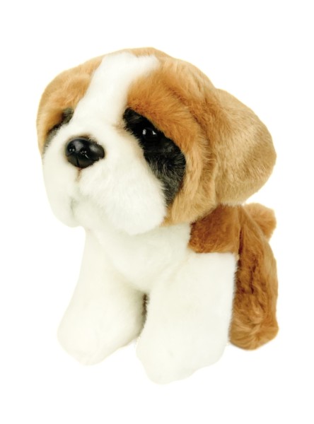 Kuscheltier Bernhardiner sitzend 20 cm Plüschhund