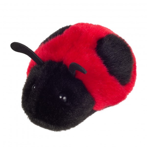 Teddy Hermann Kuscheltier Marienkäfer 11 cm rot-schwarz