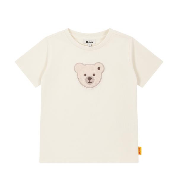 Steiff T-Shirt kurzarm beige mit Quietscher
