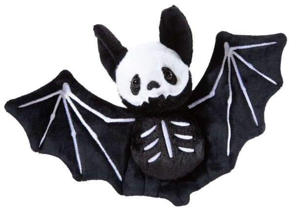 Kuscheltier Fledermaus Skeletoni Halloween 20 cm Plüschfledermaus