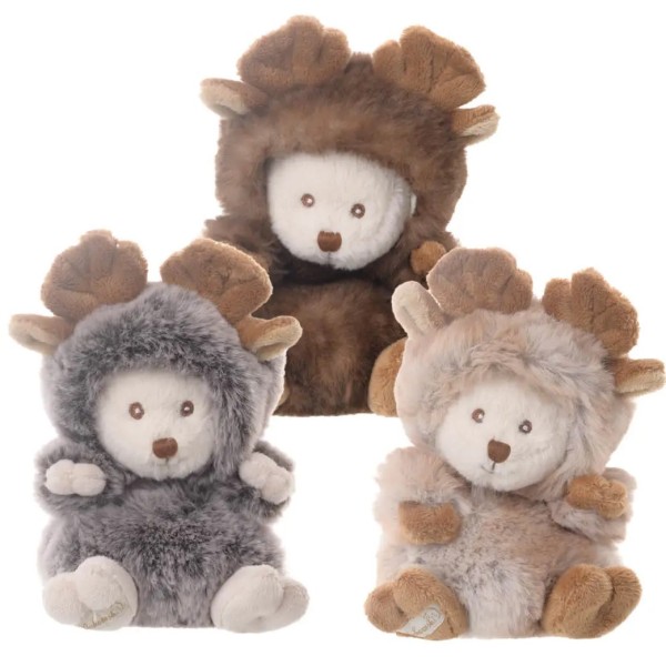 Bukowski Ziggy Elch grau meliert 15 cm