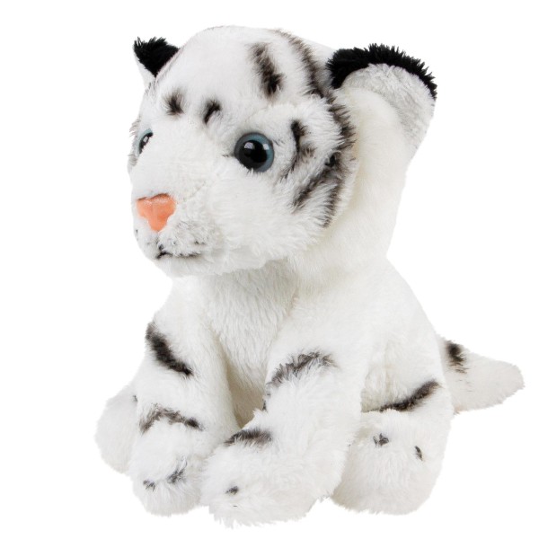 Kuscheltier Tiger weiß klein 15 cm Uni-Toys