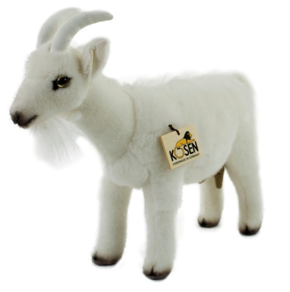 Kösen Ziege Fanny 33 cm weiß Kuscheltier