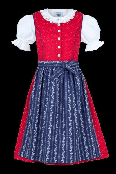 Isar Trachten Dirndl rot