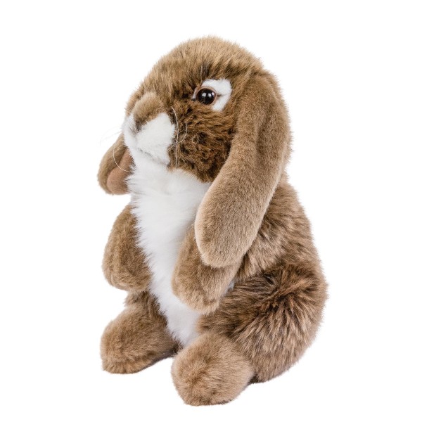 Hase braun 18 cm mit Schlappohren Kuscheltier