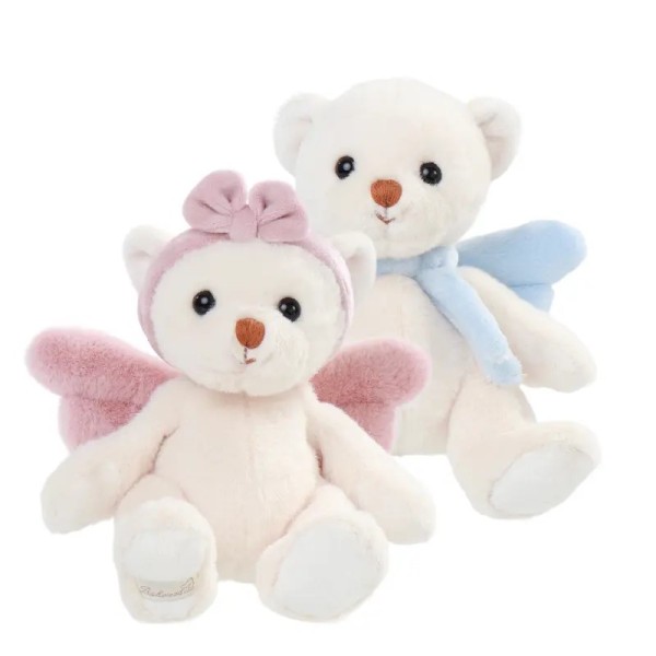 Bukowski Schutzengel Teddybär mit Flügeln rosa 18 cm 2025 Plüschteddybär