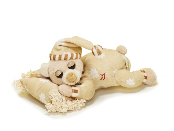 Schnarchbär beige 20 cm