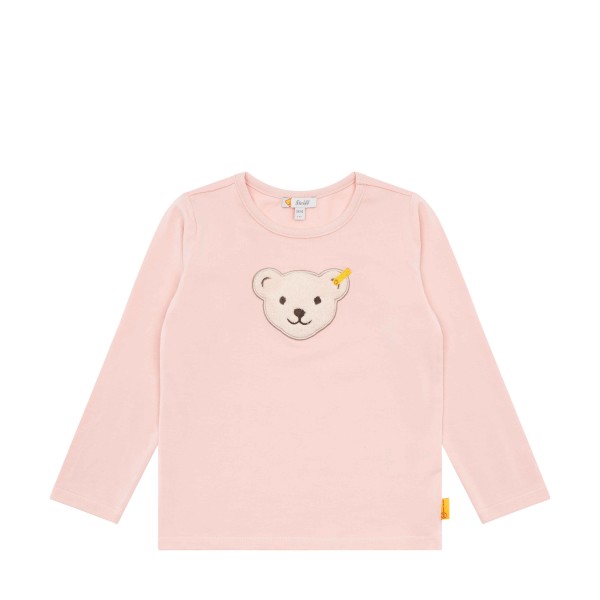 Steiff T-shirt langarm rosa mit Quietsche