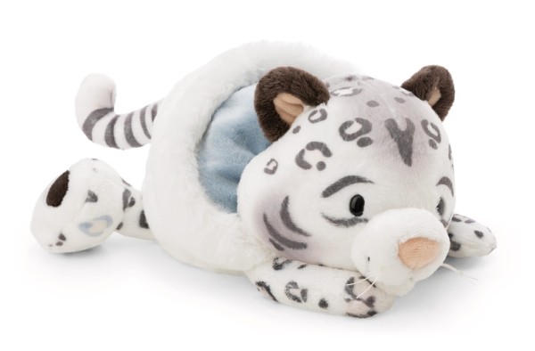 Nici Schneeleopard Eleni Snowbell 20 cm liegend Plüschtier